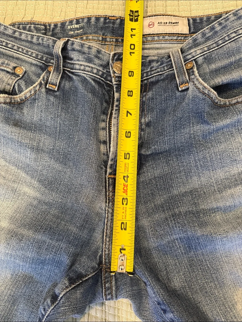 AG ADRIANO GOLDSCHMIED — Men’s Slim Straight Everett Jean